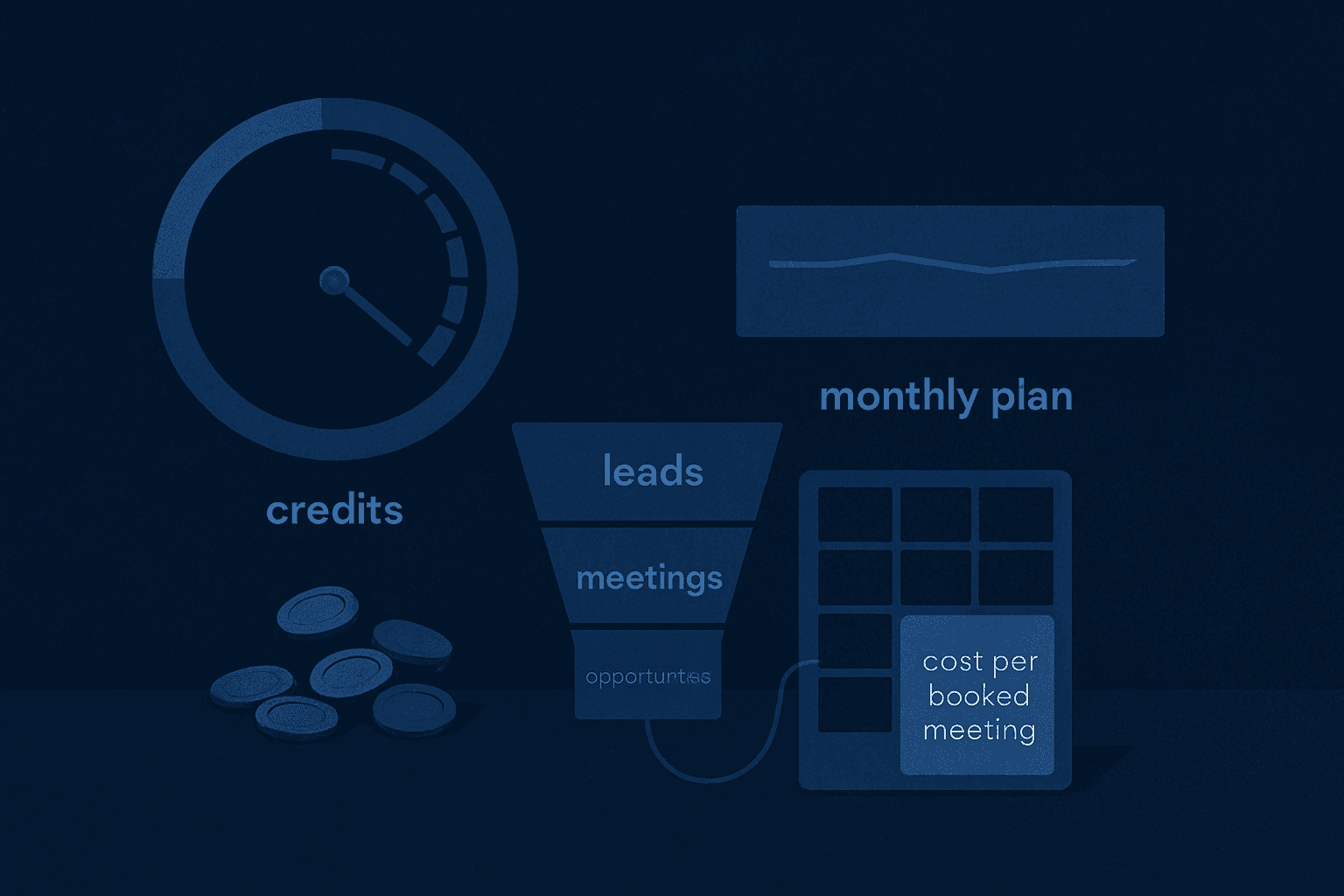 AI Credits vs Flat Pricing for Sales Tools: Model Your Real Cost Per Booked Meeting - Chronic Digital Blog
