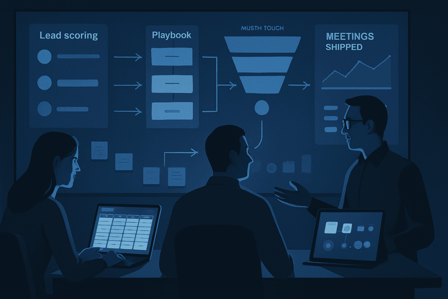 The Marketing-Led BDR Operating System: Shared Scoring, Shared Playbooks, Shared Attribution