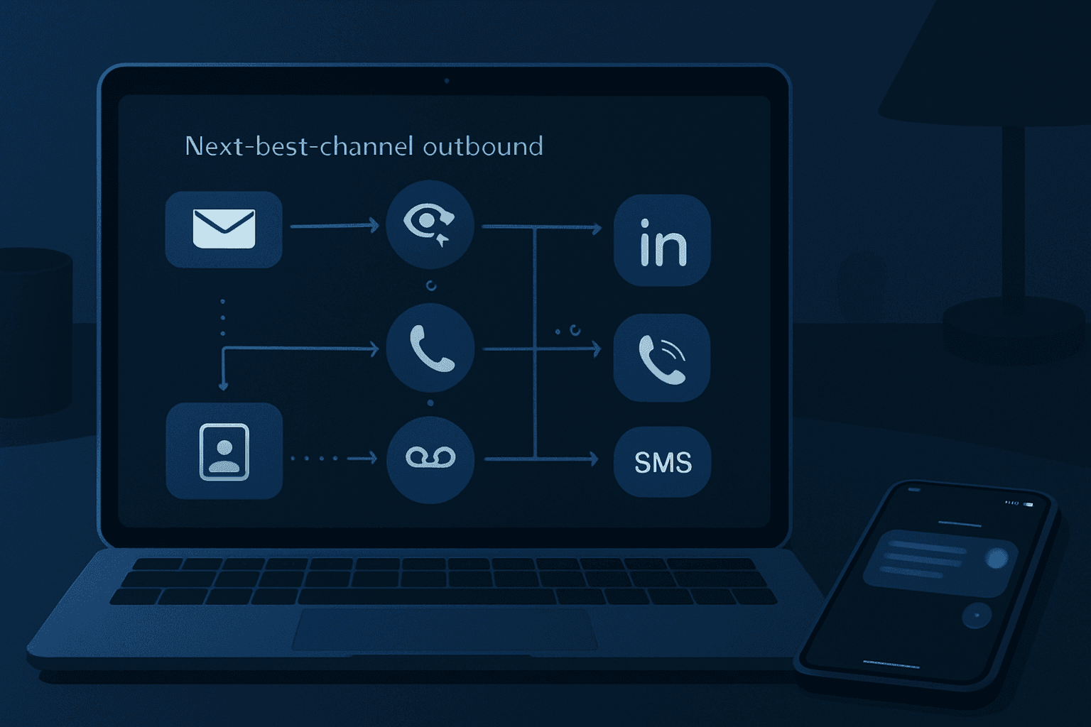 The Next-Best-Channel Rulebook: When to Switch From Email to LinkedIn, Calls, or SMS (Based on Signals) - Chronic Digital Blog