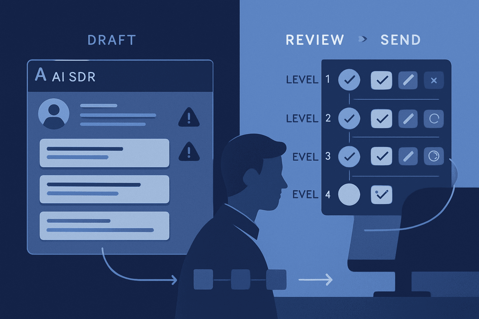 The Approval Stack: A Practical Human-in-the-Loop Design for AI SDRs (Without Slowing Pipeline)