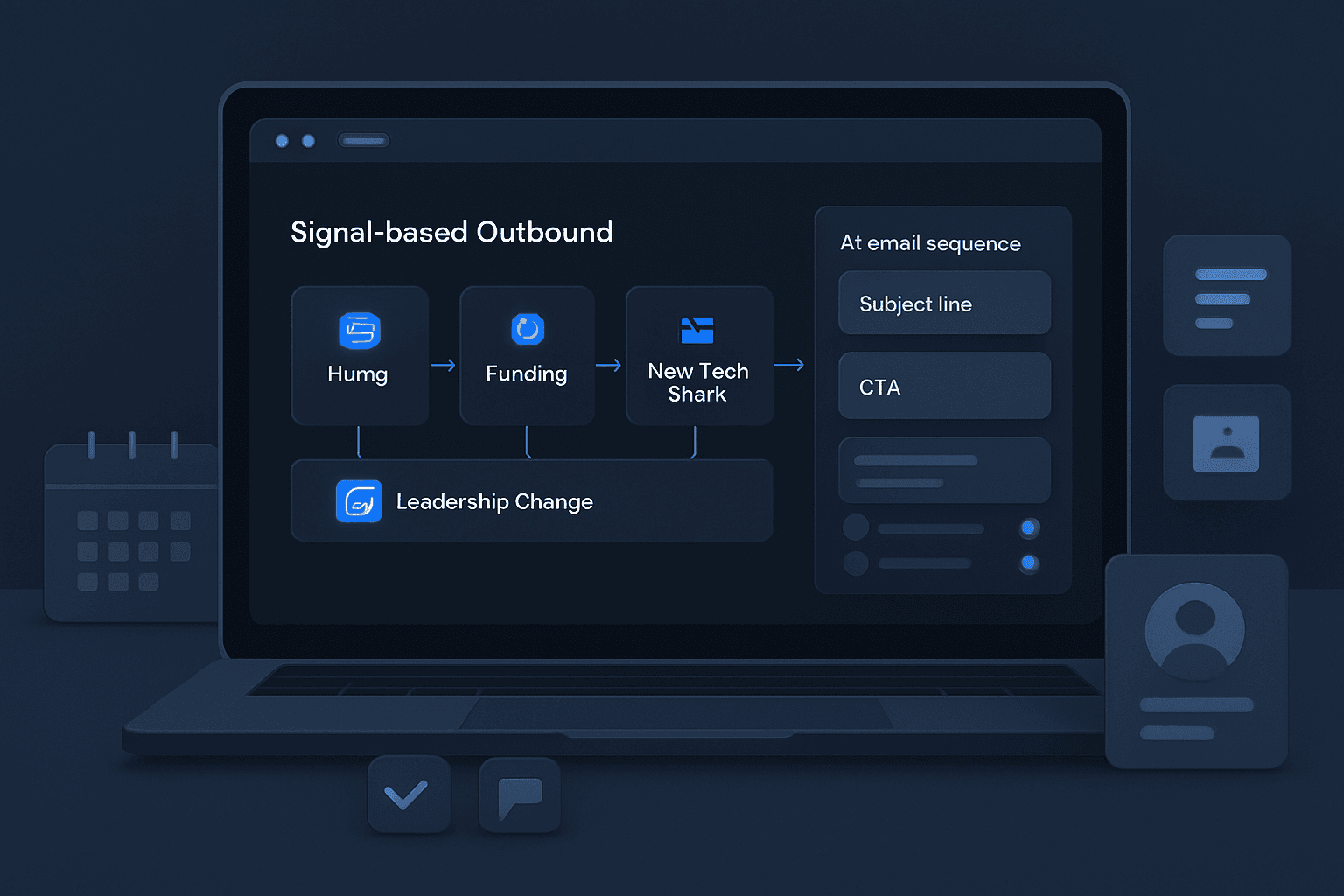 AI SDR Cold Email Templates for Signal-Based Outbound (Hiring, Funding, New Tech, and Leadership Changes) - Chronic Digital Blog