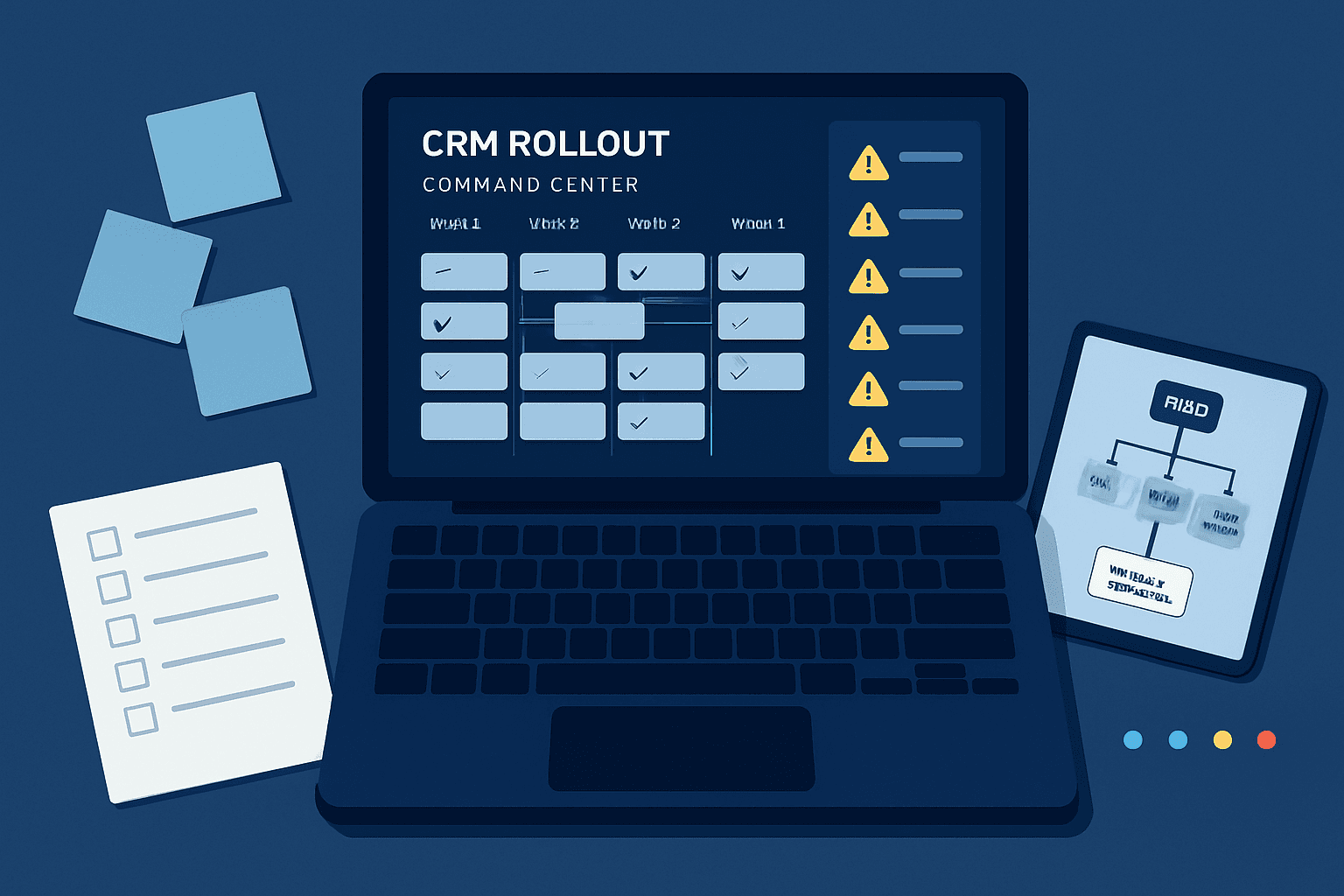 AI CRM Implementation Plan: A 30-Day Rollout Checklist to Avoid the 7 Failure Points