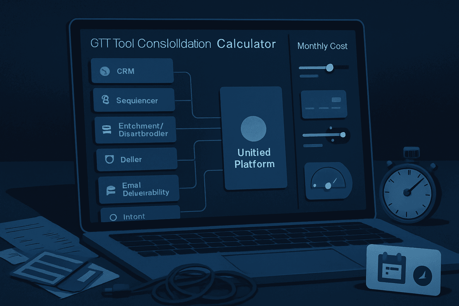 GTM Tool Consolidation Calculator: What Your ‘Cheap’ Stack Actually Costs Per Month