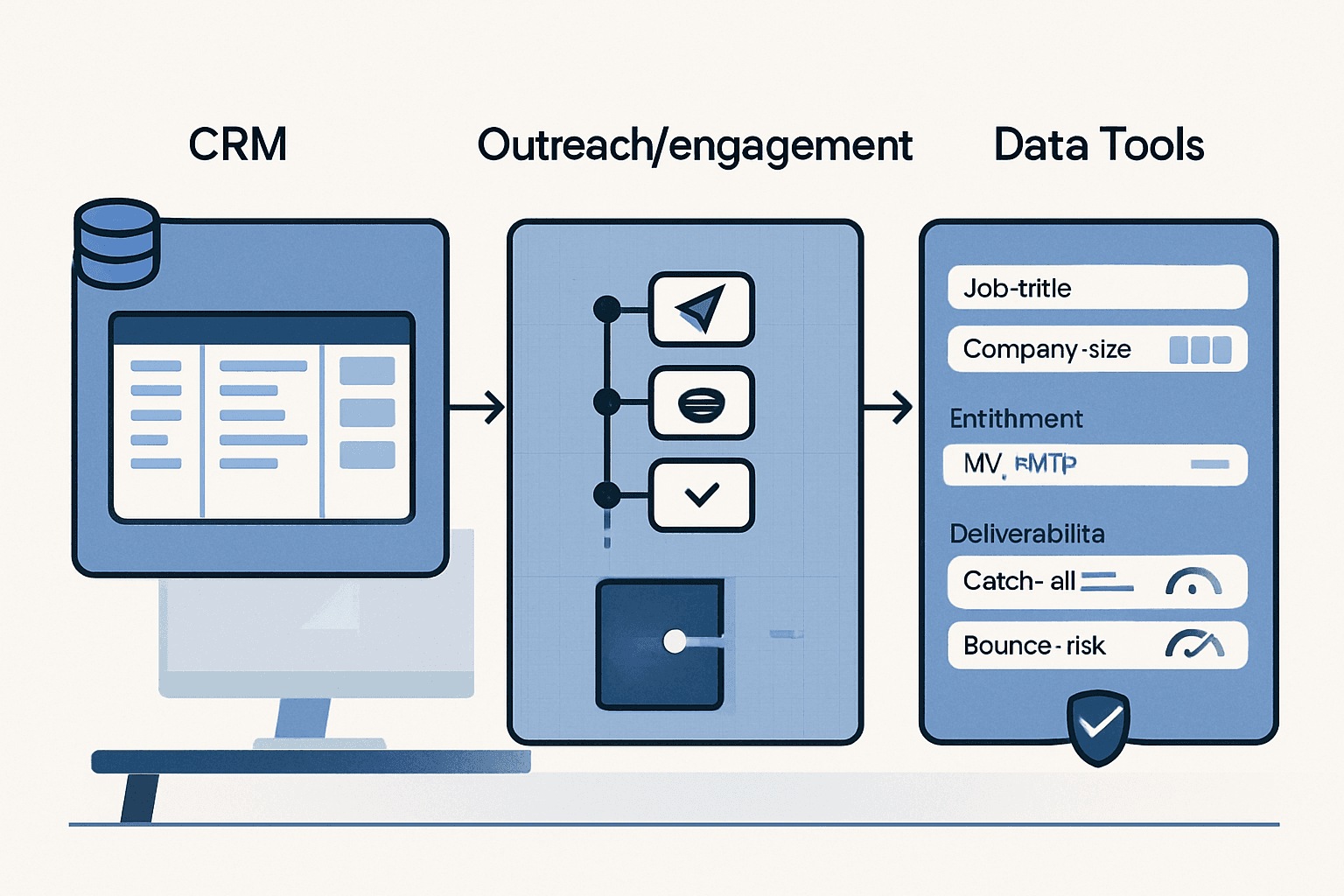 2026 Cold Email Stack: What Belongs in Your CRM vs Outreach Tools vs Data Tools - Chronic Digital Blog