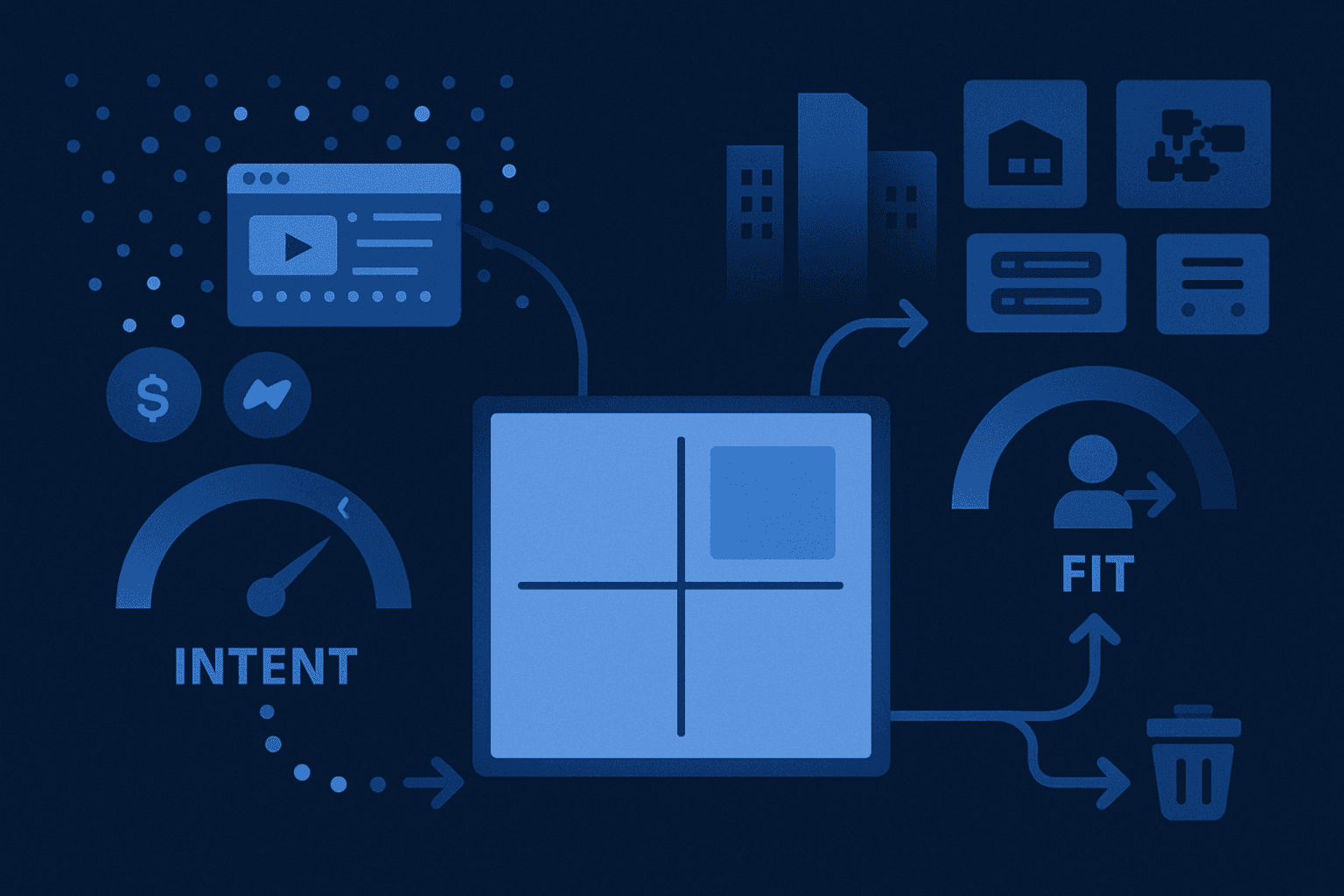 Inbound Intent Scoring vs Outbound Fit Scoring: The 2026 Model That Stops Wasting Reps