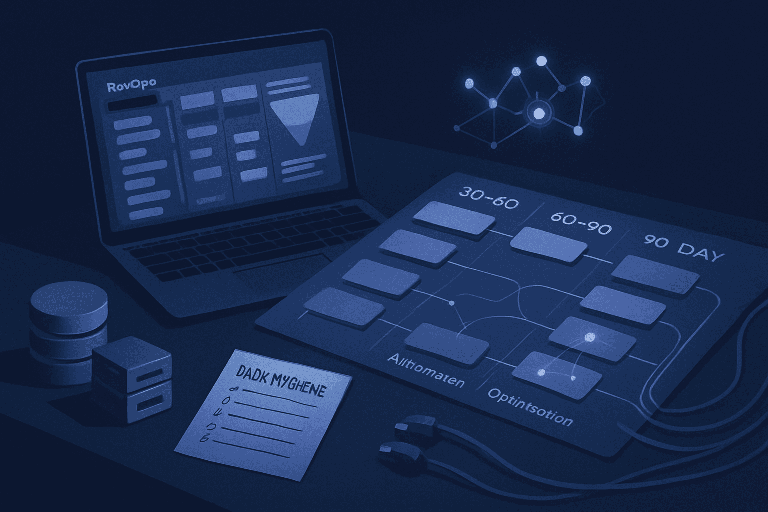 The AI-CRM Gap in 2026: A 30-60-90 Day Implementation Roadmap for RevOps