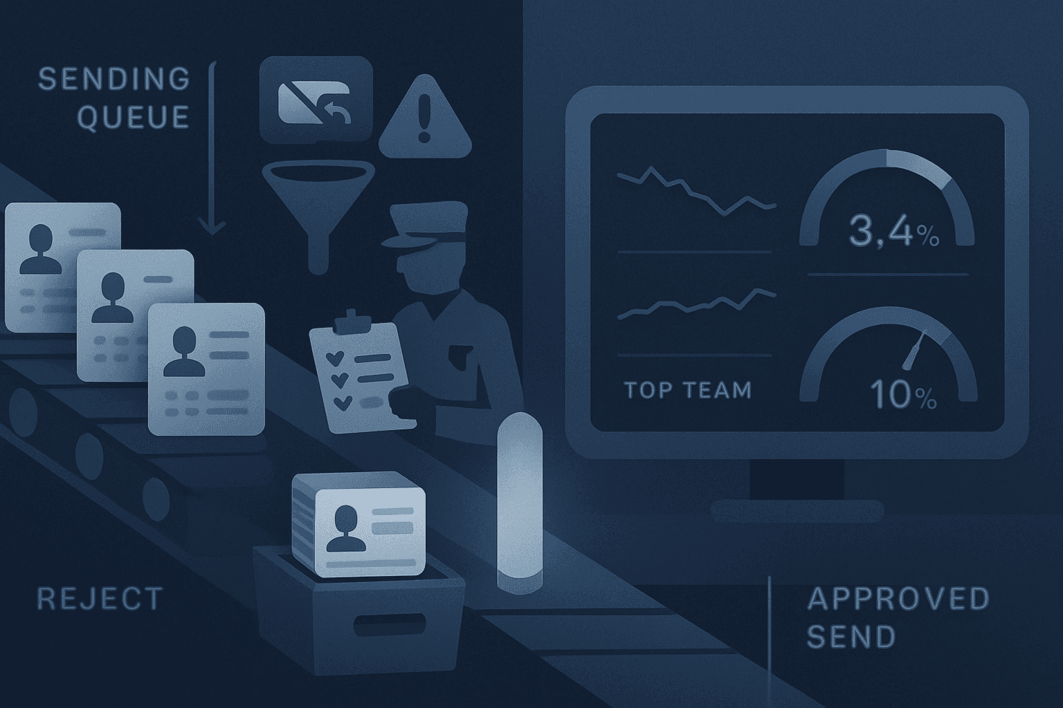 Instantly’s New Cold Email Benchmarks Prove It: Your CRM Must Enforce “Quality Over Volume” (Not Just Suggest It) - Chronic Digital Blog