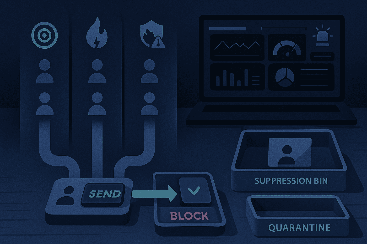 Stop Burning Domains: The 2026 Qualification Gate That Protects Deliverability (Fit + Intent + Suppression)