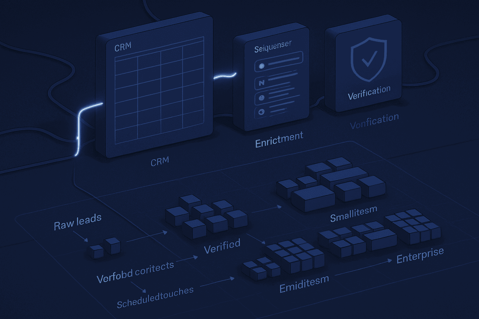 The Composable Outbound Stack in 2026: CRM + Sequencer + Enrichment + Verification (Blueprint by Team Size)
